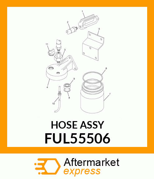 HOSEASSY FUL55506