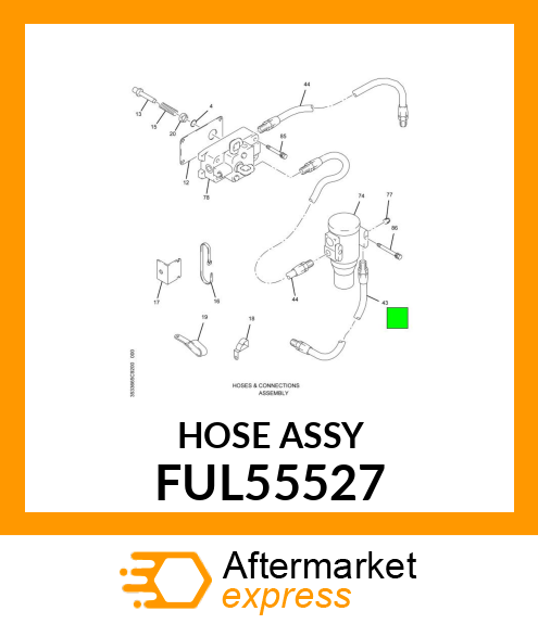 HOSE FUL55527