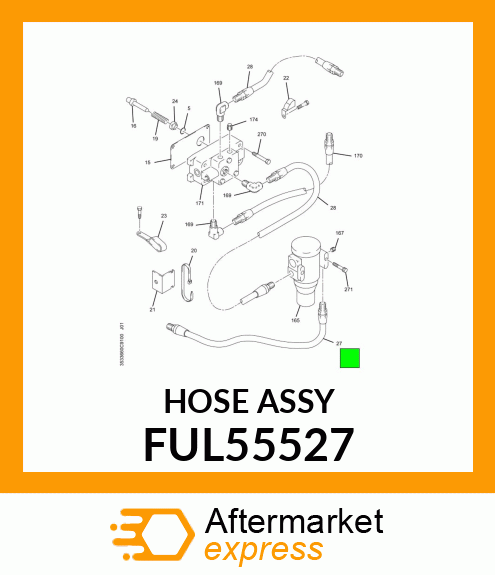 HOSE FUL55527