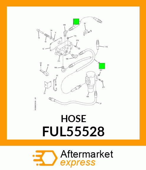 HOSE FUL55528