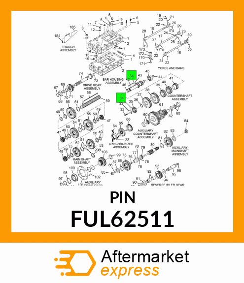 PIN FUL62511