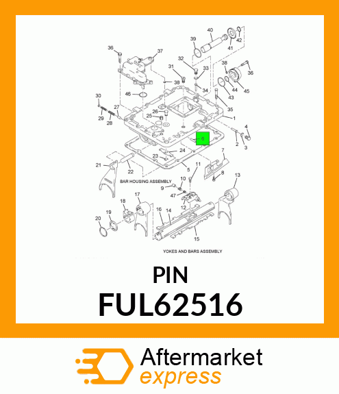 PIN FUL62516