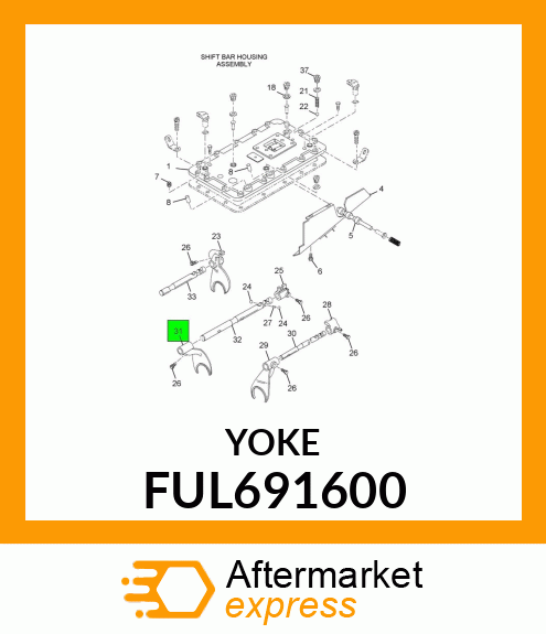 YOKE FUL691600