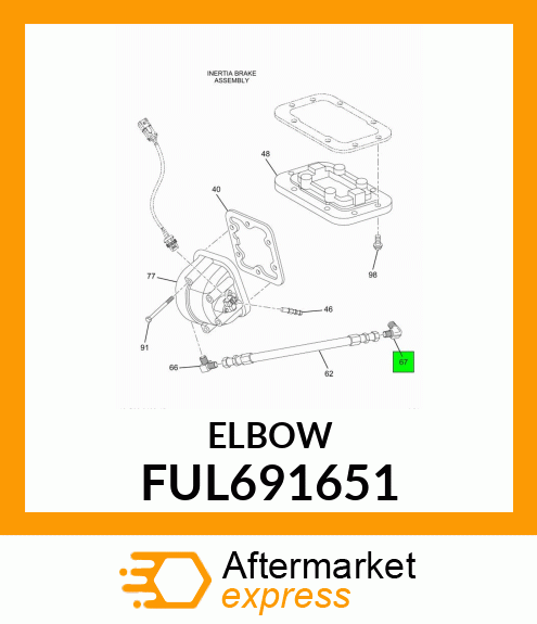 ELBOW FUL691651