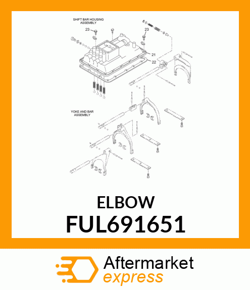 ELBOW FUL691651