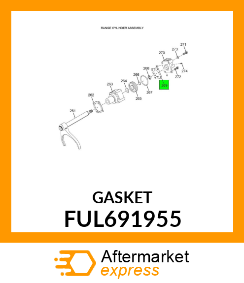 GASKET FUL691955