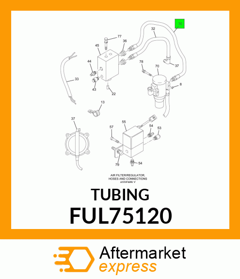 TUBING FUL75120