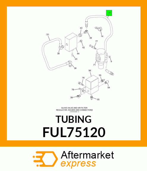 TUBING FUL75120