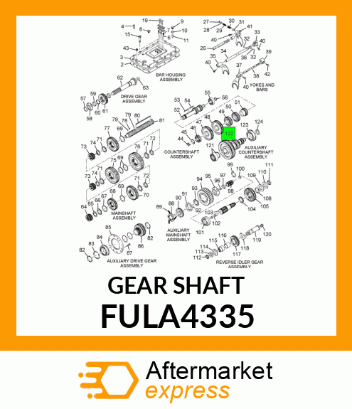 GEAR_SHAFT FULA4335