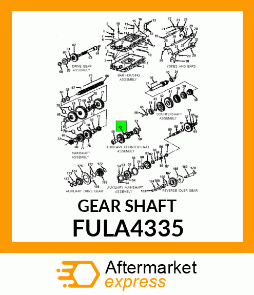GEAR_SHAFT FULA4335