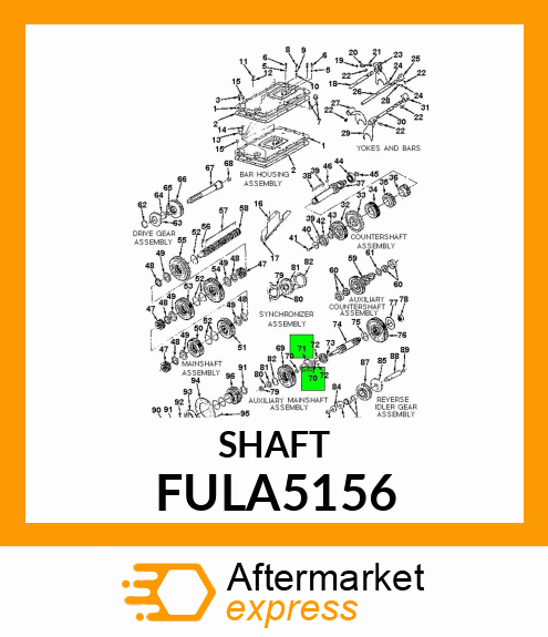 SHAFT FULA5156