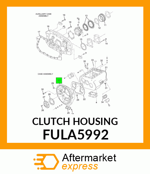 CLUTCHHOUSING FULA5992