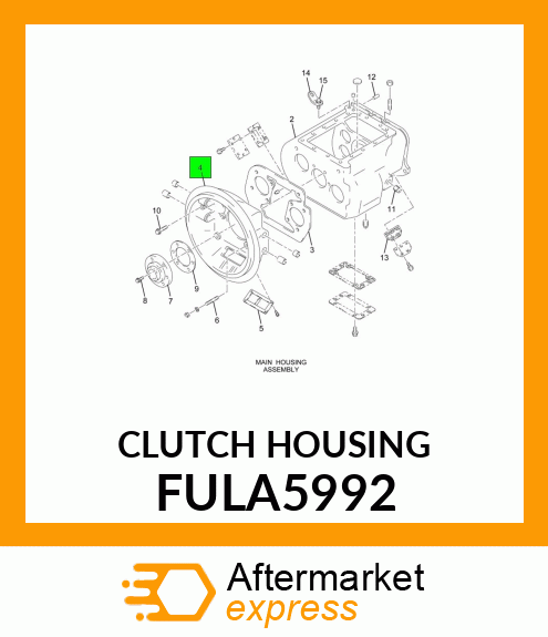 CLUTCHHOUSING FULA5992