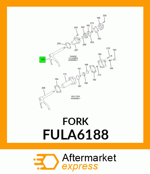 FORK FULA6188