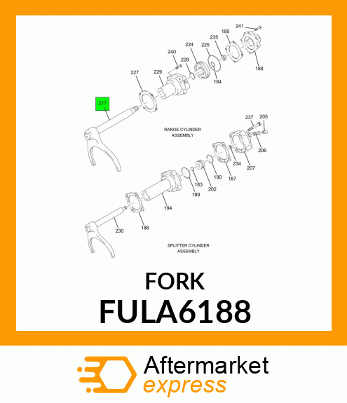 FORK FULA6188