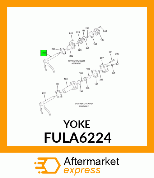 YOKE FULA6224