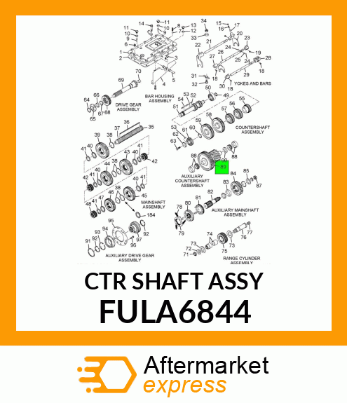 CTRSHAFTASSY FULA6844