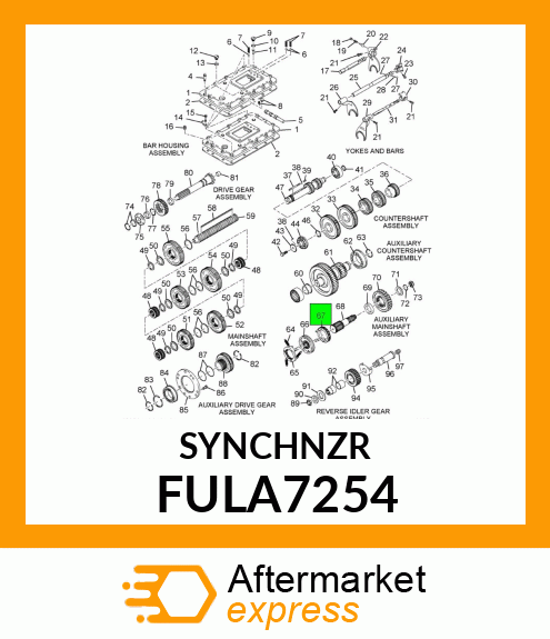 SYNCHNZR FULA7254