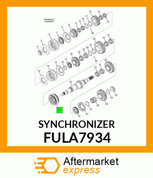 SYNCHRONIZER FULA7934