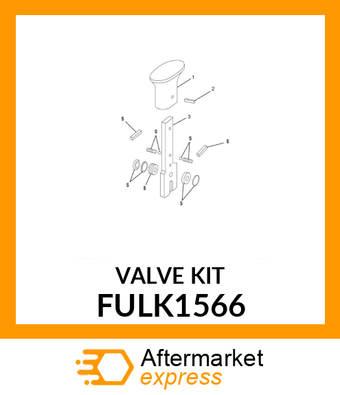 VALVEKIT16PC FULK1566
