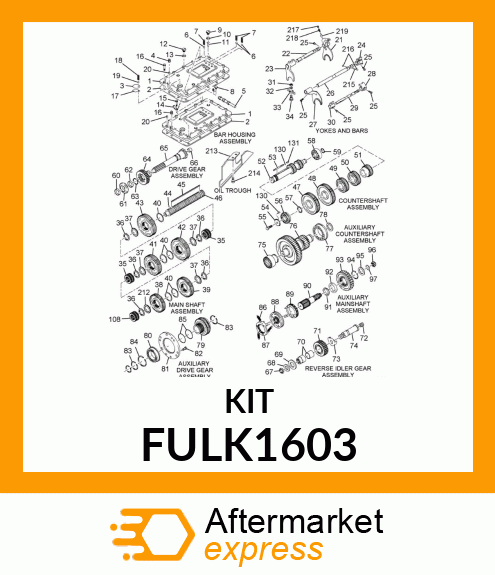 KIT16PC FULK1603