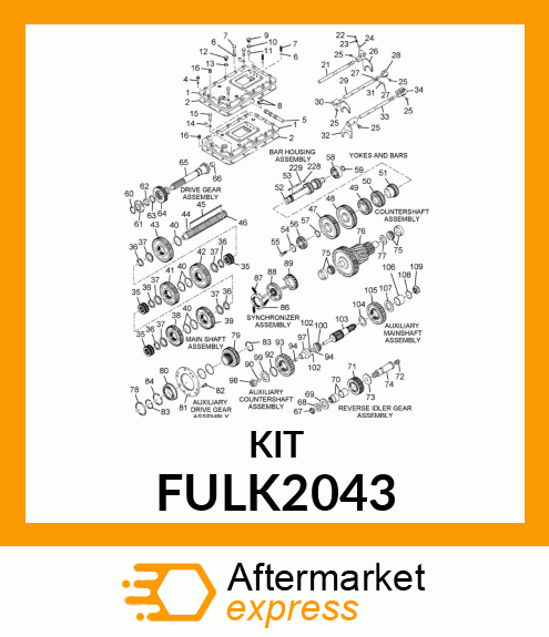 KIT FULK2043