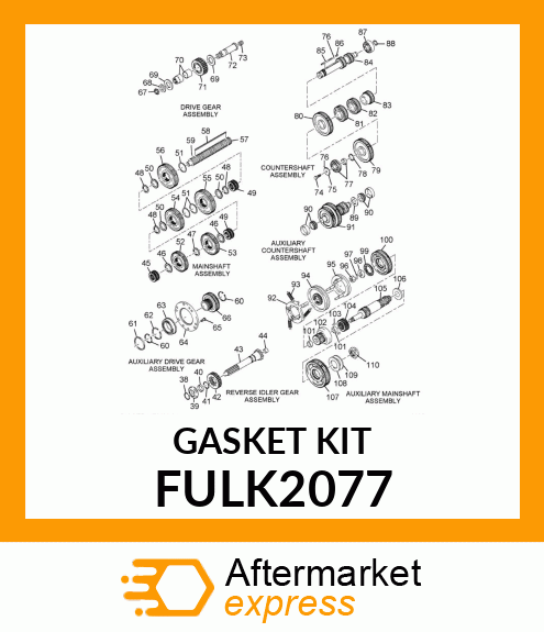 GASKETKIT FULK2077