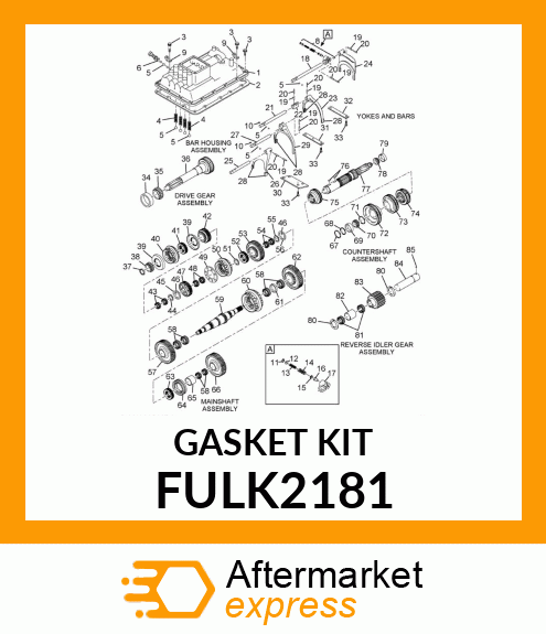 GASKETKIT FULK2181