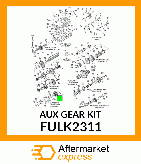 AUXGEARKIT FULK2311