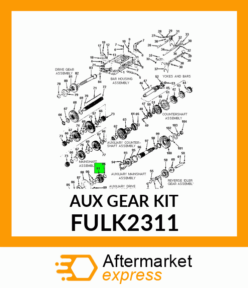 AUXGEARKIT FULK2311