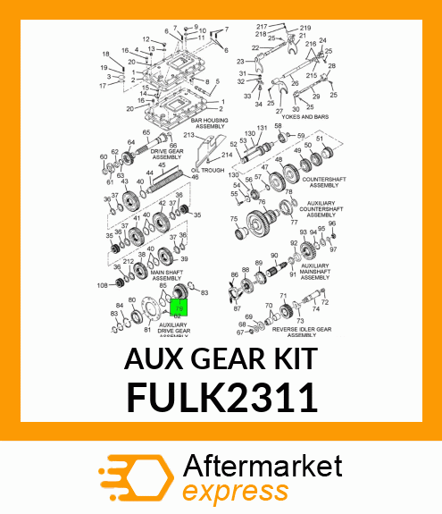 AUXGEARKIT FULK2311