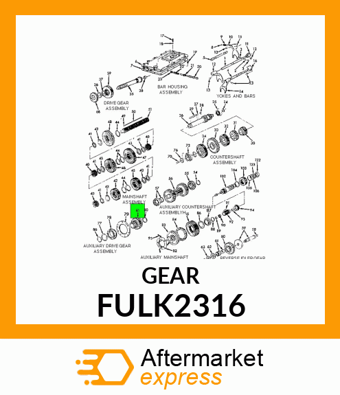 GEAR FULK2316
