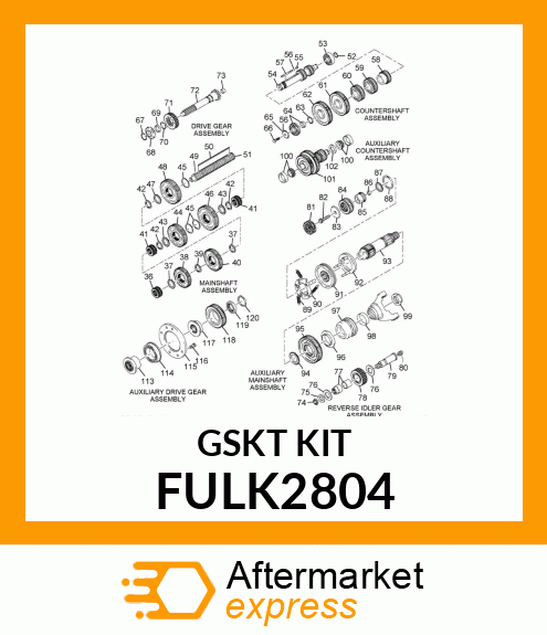GSKTKIT16PC FULK2804