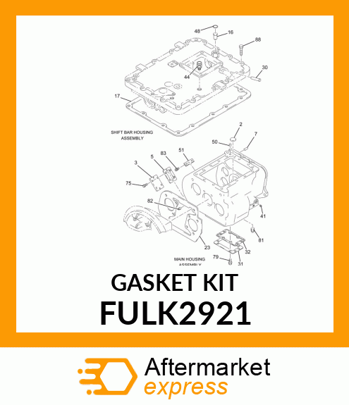 GASKETKIT FULK2921