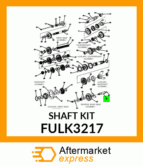 SHAFTKIT FULK3217