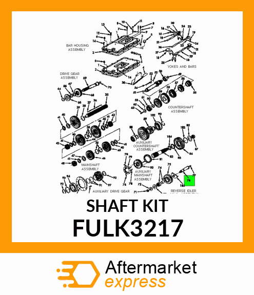 SHAFTKIT FULK3217