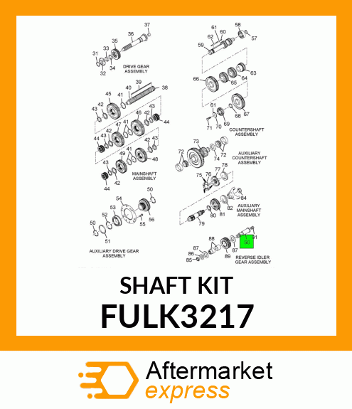 SHAFTKIT FULK3217