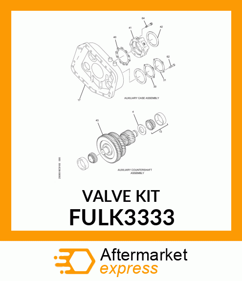 VALVEKIT6PC FULK3333