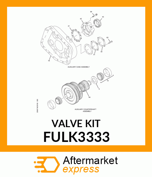 VALVEKIT6PC FULK3333