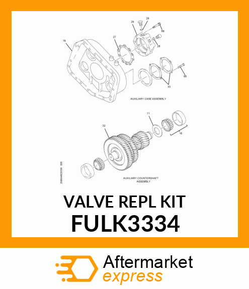 VALVEREPLKIT FULK3334