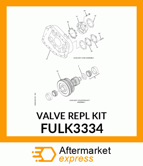 VALVEREPLKIT FULK3334