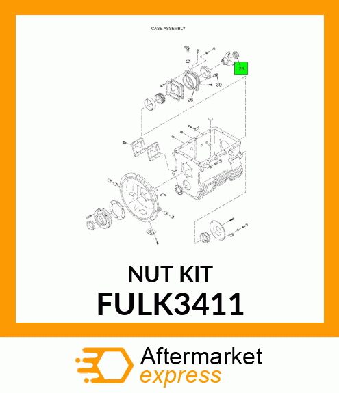 NUTKIT1PC FULK3411