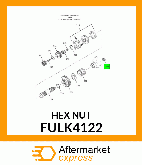 HEX_NUT FULK4122