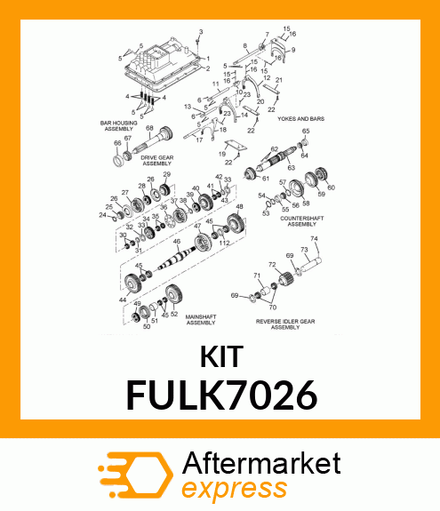 KIT FULK7026