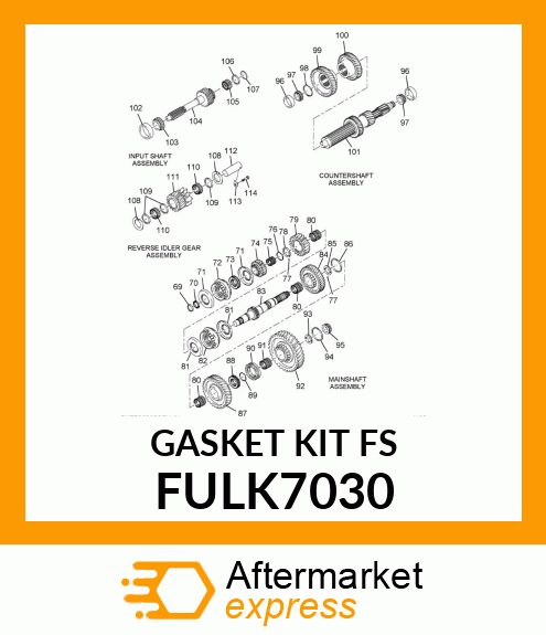 GASKETKITFS FULK7030