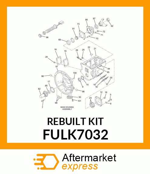 REBUILTKIT FULK7032