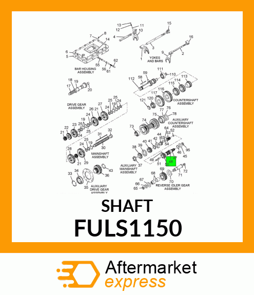 SHAFT FULS1150