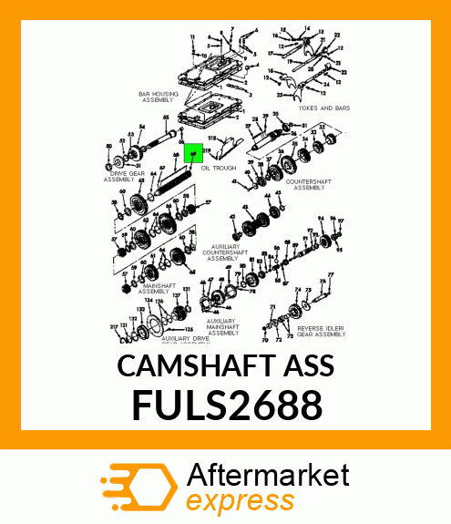 CAMSHAFTASS FULS2688