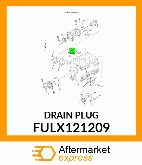 DRAINPLUGM FULX121209