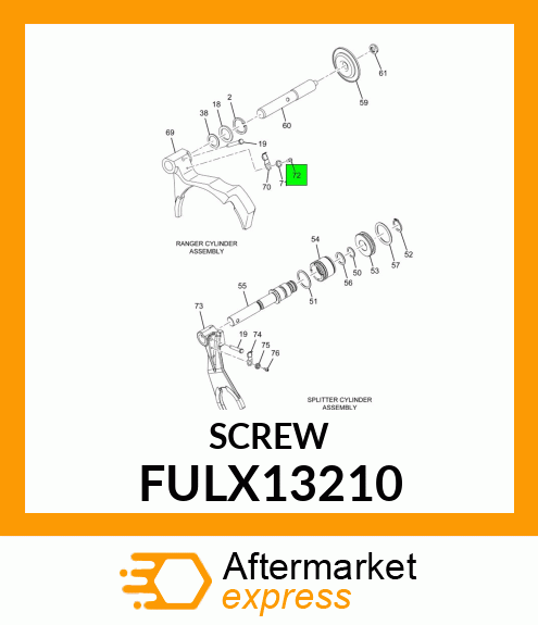SCREW2PC FULX13210